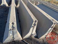 (15) 10'x30" Concrete Barriers
