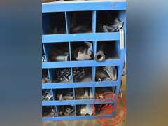 Fastenal Bolt Bin w/ assorted Plastic Bolt Bins