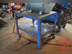 Metal Table w/ Rollers