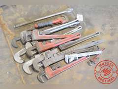 Assorted Pipe Wrenches