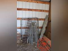 Chain Link Fence, 2-Gates w/ 8 posts