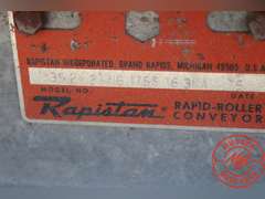 (3) 10'x24" Rapistan Roller Tables