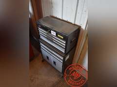Stanley Tool Chest on Wheels w/Misc