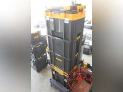 DeWalt T-STAK Boxes on Roller Cart