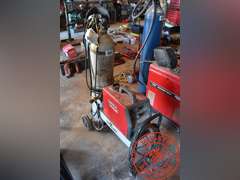 Lincoln Wire Feed Welder on Cart w/Gauges