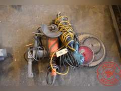 Assorted Corded Power Tools