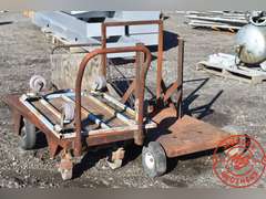 3-Trolley Carts + Antique Sled