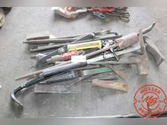 Assort. Hand Tools, Hammers, Pry Bars