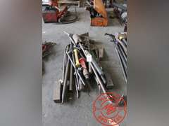 Assort. Hand Tools, Hammers, Pry Bars