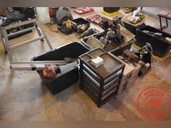 CNC Milling Machine w/Parts & Accessories, Aluminum Rail