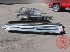 Assorted Trailer Tie Down Rails, Alum. Sheets