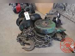 JET 2 Ton Chain Hoist w/ Trolley