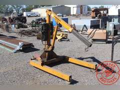Hercules Elec over Hyd Floor Crane