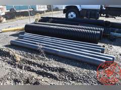 (6) Pieces Plastic Pipe