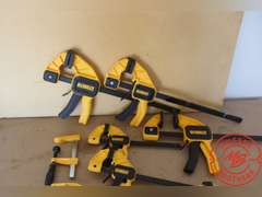 Assorted DeWalt Bar Clamps