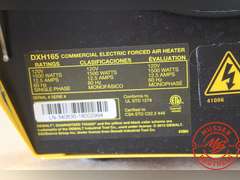 DeWalt Electric Heater DXH165, 120v, 1500w