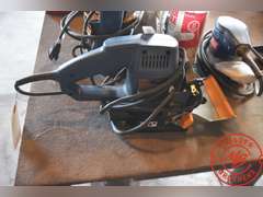 (3) Ryobi Power Tools:  Rotor, Quarter Sheet Sander, Biscuit Joiner
