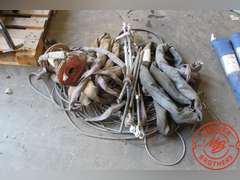 Assorted Cable w/ Turnbuckles, Nylon Straps