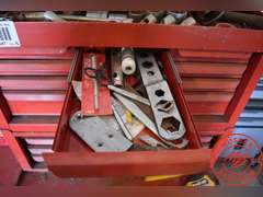 Stack-On Tool Chest on Rollers, Side Cabinet w/Tools & Accessories