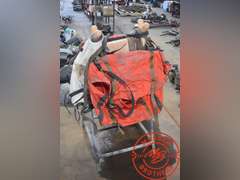 Pack Saddle w/ Panniers on Stand