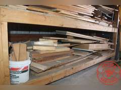 Assorted Wood on Rack