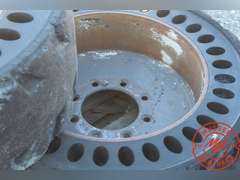 4-Skidsteer Tires on Rims