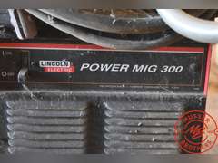 Lincoln Electric Power Mig 300 Welder on Wheels