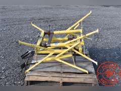 (3) Heavy Duty Material Stands