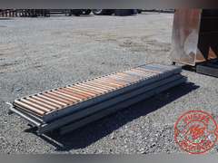 (3) 10'x24" Rapistan Roller Tables
