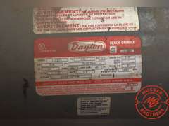 Dayton Bench Grinder on Stand