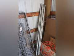 Chain Link Fence, 2-Gates w/ 8 posts