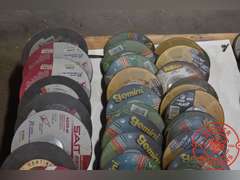 Assorted 7"-9" Grinding Wheels