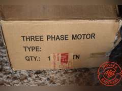 (3) 3ph Motors (New)