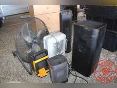 Assorted Fans + Heaters