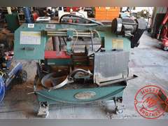 Grizzly Metal Band Saw on Rollers