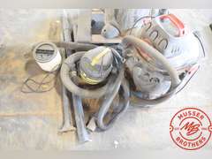 2-Shop Vacs w/ small Vac