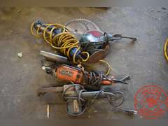 Assorted Corded Power Tools