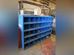 Fastenal Bolt Bin w/ assorted Plastic Bolt Bins