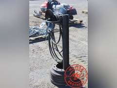 Hose Reel Mounted on Brake Drum