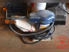 (3) Ryobi Power Tools:  Rotor, Quarter Sheet Sander, Biscuit Joiner