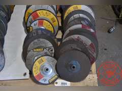 Assorted 7"-9" Grinding Wheels