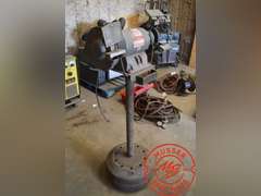 Dayton Bench Grinder on Stand