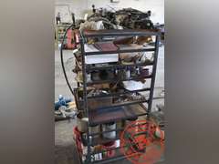 Parts Cabinet on Casters