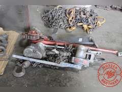 (2) 1.5 Ton Chain Come-Alongs
