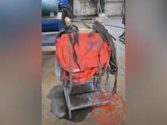 Pack Saddle w/ Panniers on Stand