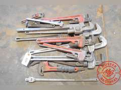 Assorted Pipe Wrenches