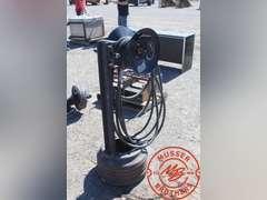 Hose Reel Mounted on Brake Drum