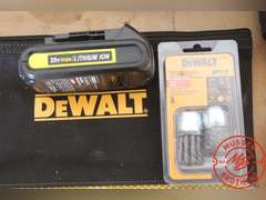 DeWalt Drill DCD796 20v; DW Bit Kit & Charger w/(2) AM Batteries