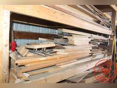 Assorted Wood on Rack