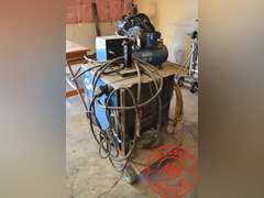 Miller Delta-Fab CV-DC Welder Power Source w/ 24A Wire Feeder